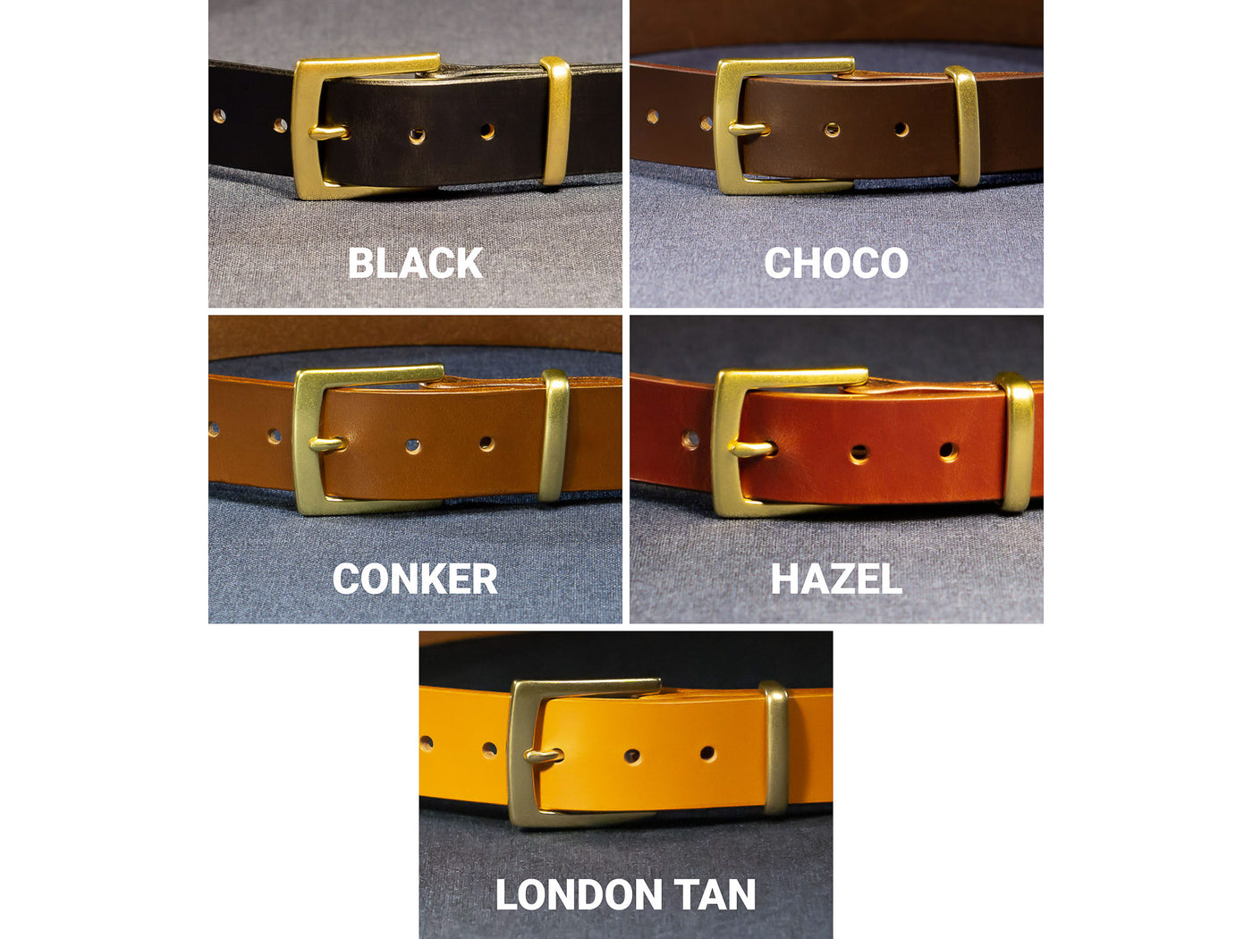 Leather Belt Opus ~ Black Sedgwick Belt with Heel-bar Buckle - Atlas Leathercraft - Handmade Australian Leather Goods